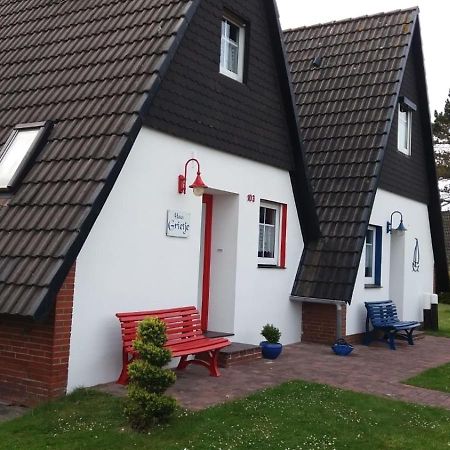 Villa Grietje II Blaues Haus Rechts Wittmund Exterior foto